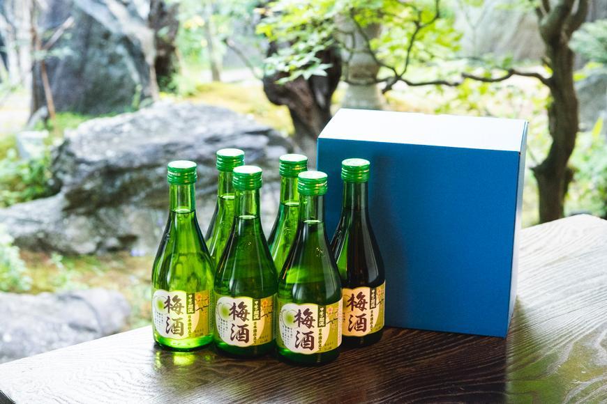 甲斐の開運 日本酒で造った＞梅酒300ml×6本セット: 山梨県富士河口湖町
