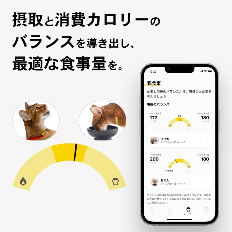 ペット用デバイス】猫の行動と体調を見守るスマート首輪 Catlog