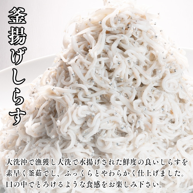 正規 通販 【ふるさと納税】定期便 しらす干し (1kg×4か月) 天然