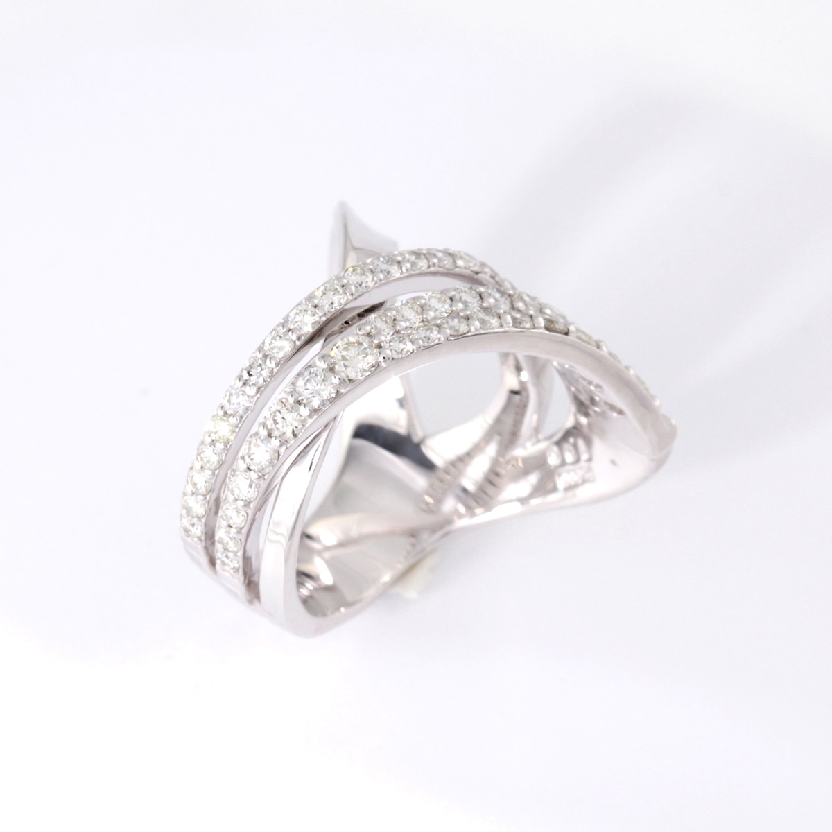 053013ctグラムダイアモンドの指輪/RING/ 0.53 / 0.13 ct. - リング(指輪)