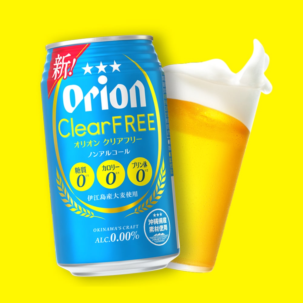 オリオンビール オリオンクリアフリー（350ml×24缶）ノンアルコールビール: 沖縄県南風原町｜JRE MALLふるさと納税