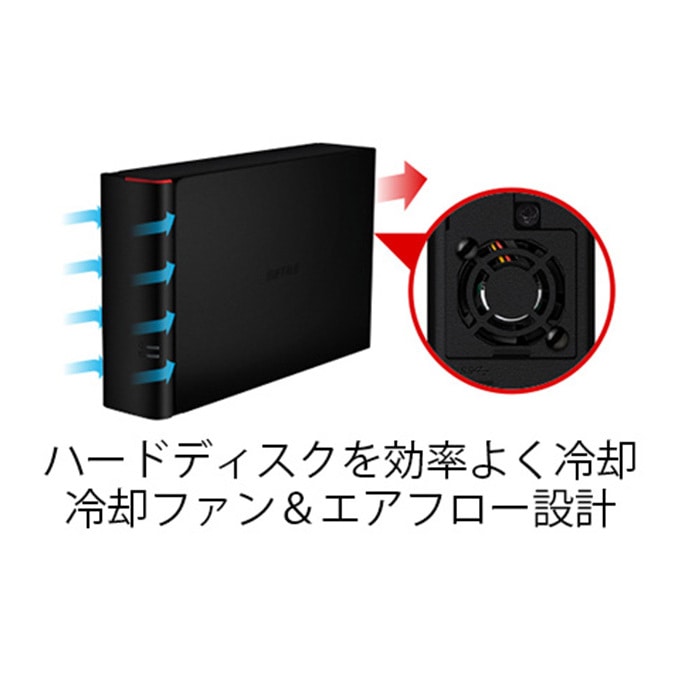 正規販売店】 バッファロー DRAMキャッシュ搭載 USB3.0用 外付けHDD