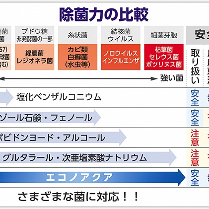 除菌水エコノアクア ギフトセット【配送不可：沖縄・離島】【次亜塩素