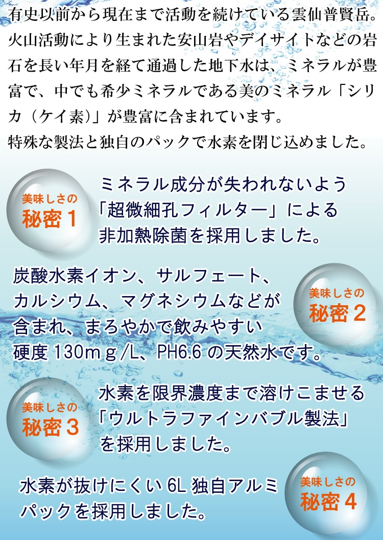 補充用 定期配送全12回 島原の天然シリカ水素水18l 6l 3パック 12回 長崎県島原市 Jre Pointが 貯まる 使える Jre Mall