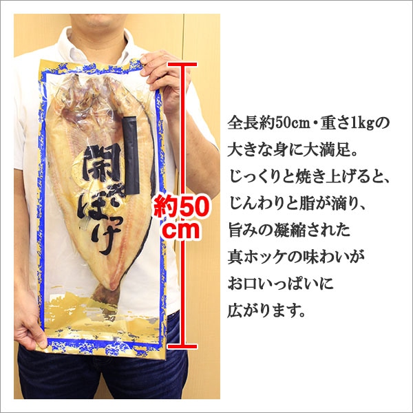 百貨店 361.干物 真ホッケ 1尾 1kg 開き ほっけ 魚 海鮮 送料無料 10000円 北海道 弟子屈町 futbolsala.jp