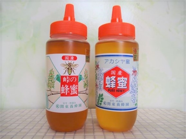 アカシヤ蜂蜜・国産 峠の蜂蜜500g 2本セット ／ はちみつ ハチミツ