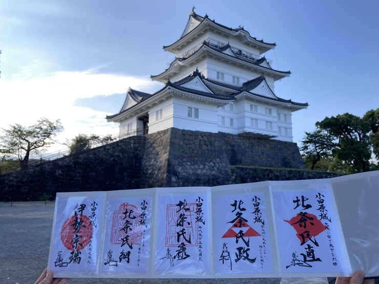 ふるさと納税】小田原城御城印・御城印帳・石垣山城御城印・北条五代