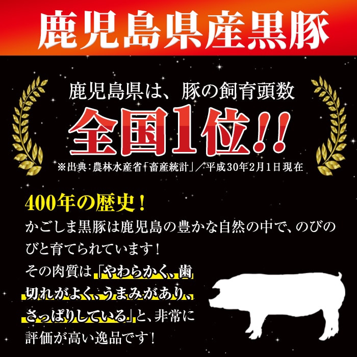 鹿児島黒牛すきやき・黒豚しゃぶしゃぶセット1.2ｋｇ_ja-419: 鹿児島県