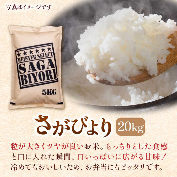 残りわずか！】佐賀県産 さがびより 白米20kg 特A米 - 米/穀物