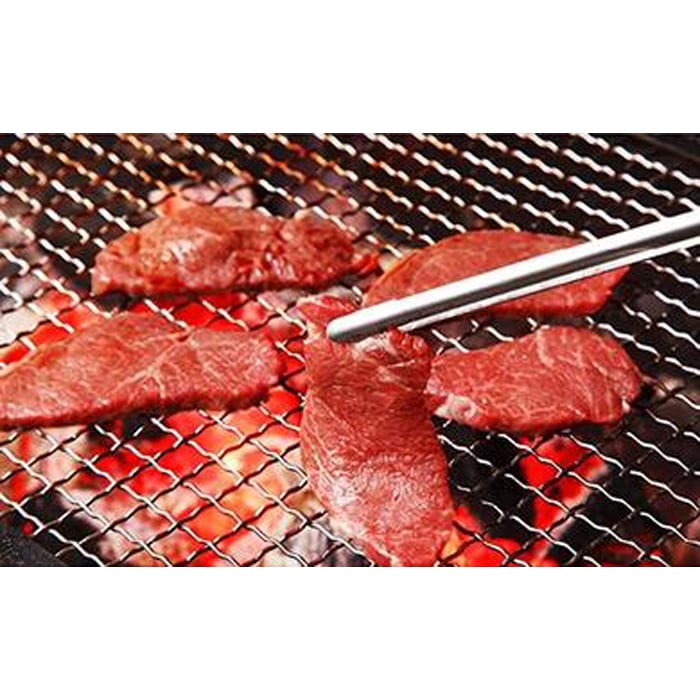 鹿児島黒牛」黒毛和牛モモ肉＆鹿児島黒豚バラ肉の焼肉セット: 鹿児島県