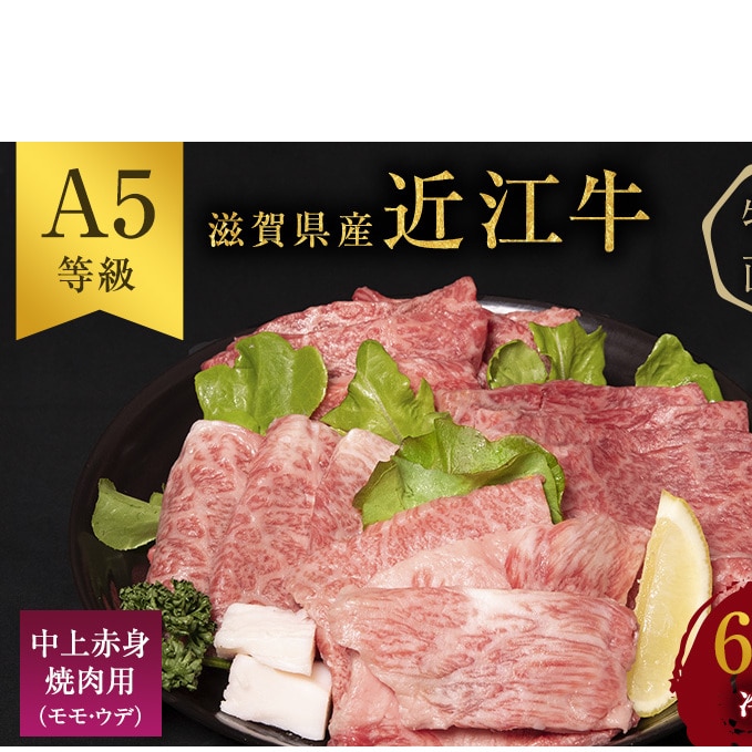 近江牛 西川畜産 A5ランク雌牛 中上赤身焼肉用 約600g 滋賀県豊郷町 Jre Mallふるさと納税