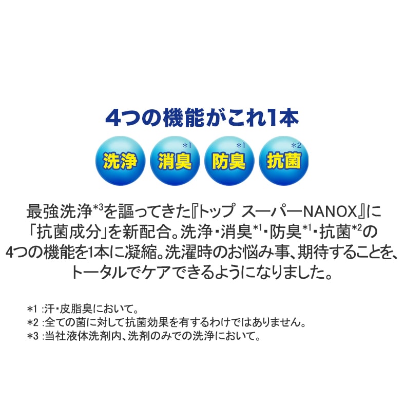 洗剤 スーパー ナノックス ギフト LSN-50A 3個 セット トップ 洗濯 詰