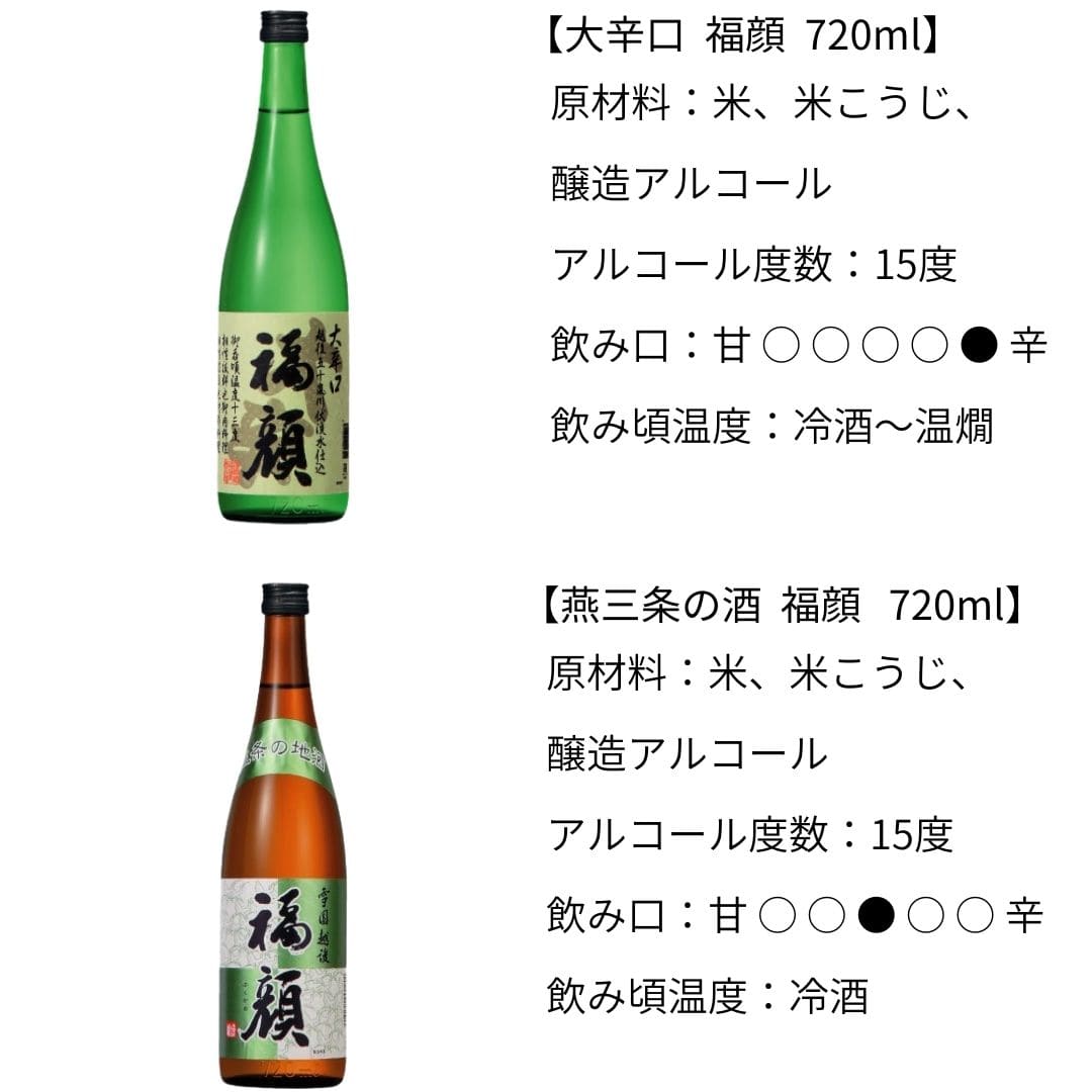 晩酌におすすめ日本酒飲み比べセット（720ml × 6本） 新潟県 日本酒 大