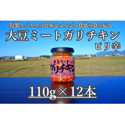 ふるさと納税 朝倉市 大豆ミートガリチキン ピリ辛 110g×12本 - その他