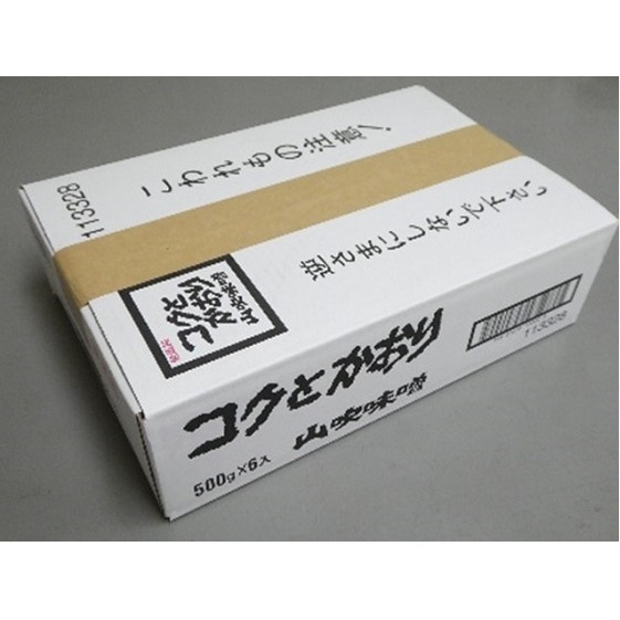 コクとかおり 山吹味噌 500g×6: 長野県小諸市｜JRE MALLふるさと納税