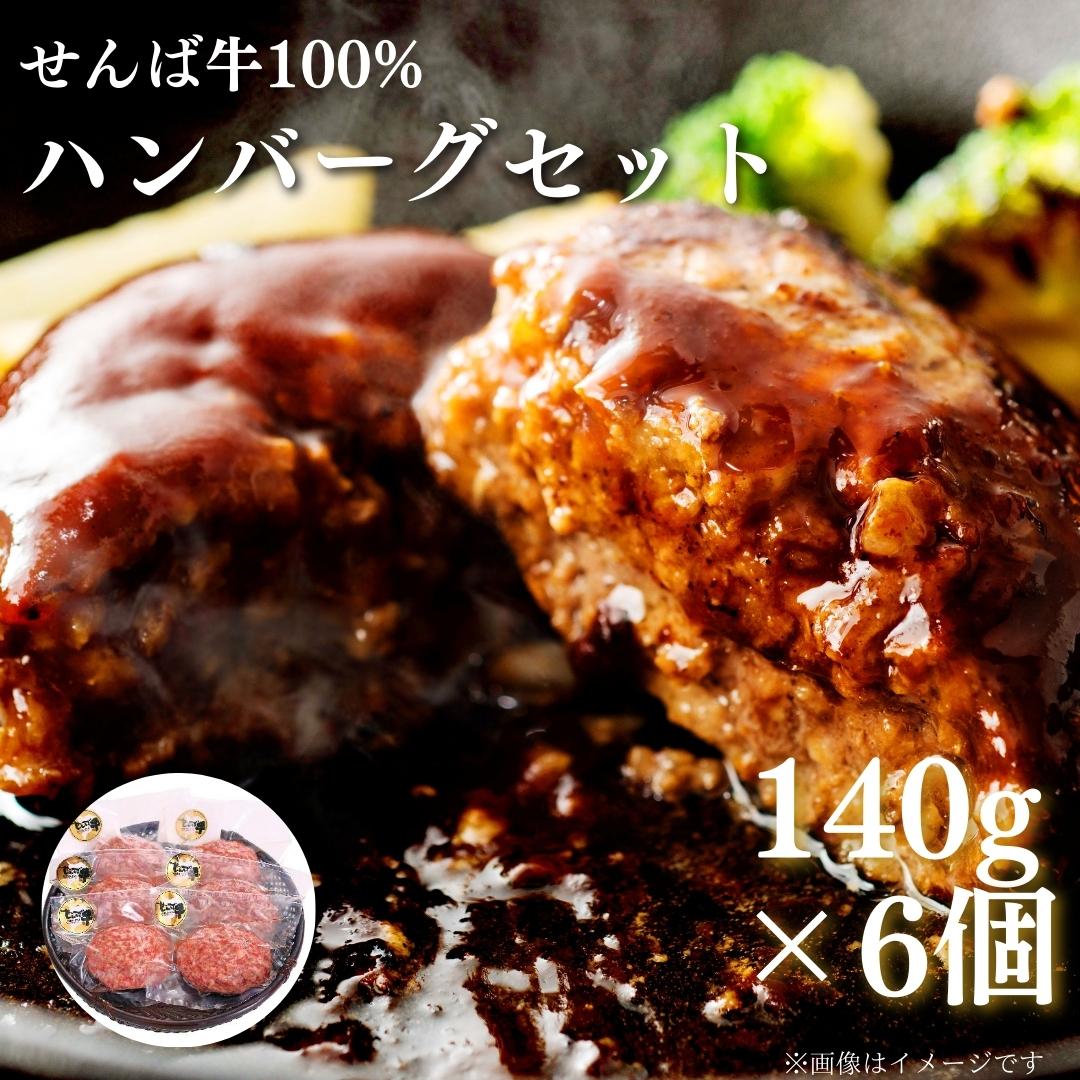 M-5 せんば牛100%ハンバーグセット 140g×6: 千葉県東庄町｜JRE MALL