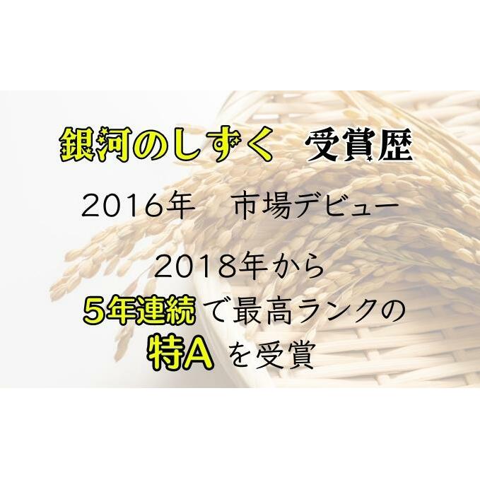 ☆精米したてが1番！特A☆令和4年産 盛岡市産 銀河のしずく（無洗米