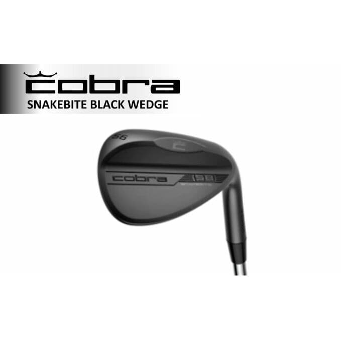 cobra SNAKEBITE BLACK WEDGE ダイナミックゴールドEXツアーイシュー