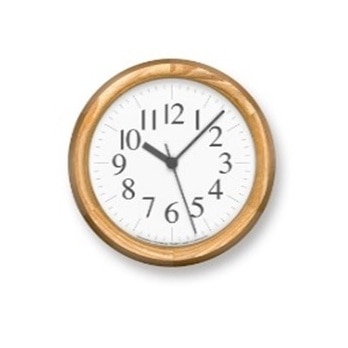 Clock B Small / ナチュラル （YK15-04 NT）Lemnos レムノス 時計