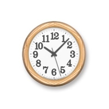 Clock C Small / ナチュラル （YK15-05 NT）Lemnos レムノス 時計