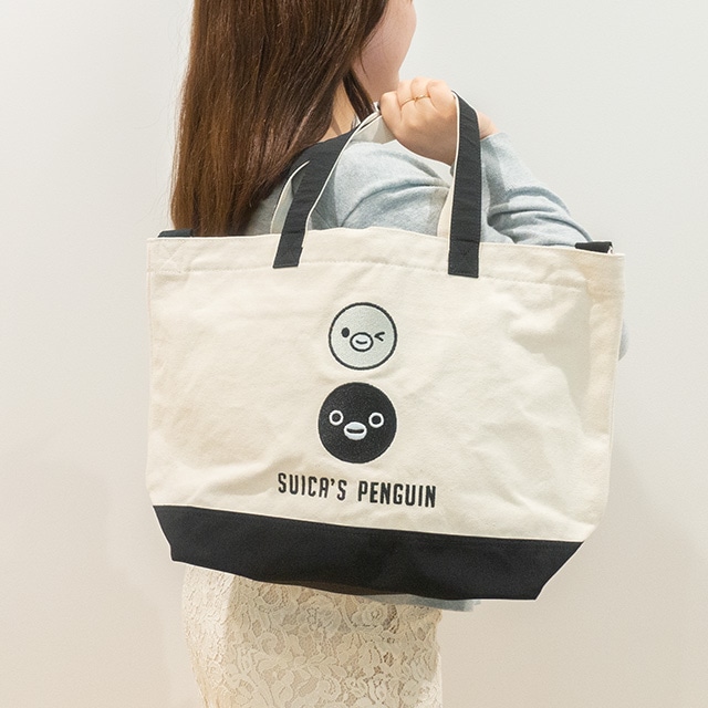 Suicaのペンギン 刺繍ベルト付きバッグ（フェイス）: TRAINIART JRE 