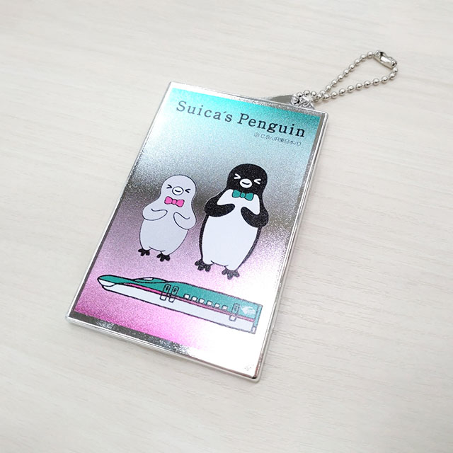 Suicaのペンギン カードケース（E5系カラー）(E5系カラー): TRAINIART 