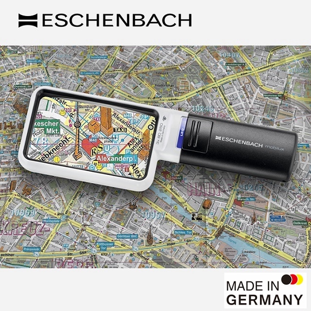 エッシェンバッハ ドイツ製 LEDワイドライトルーペ 送料無料: 大人の良