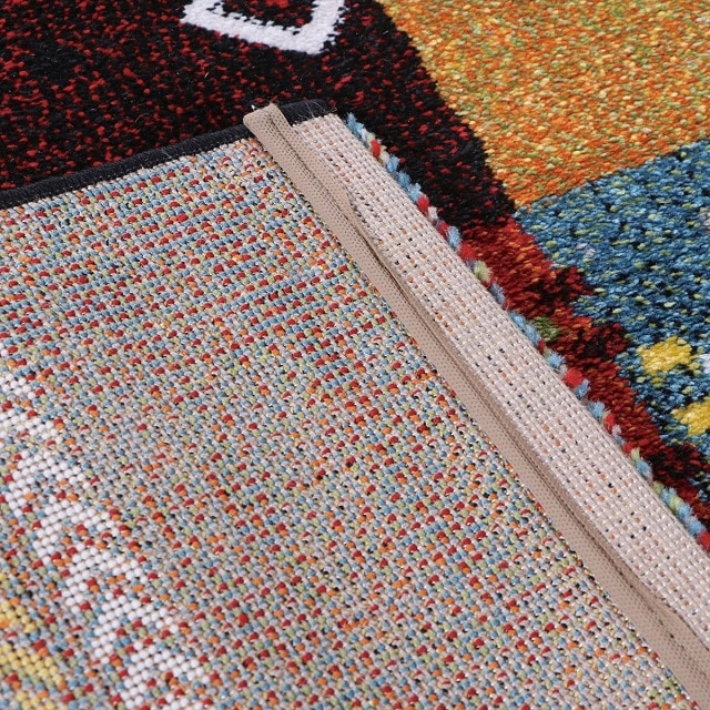 ウィルトン織りカーペット 200×250cm フォリア／レッド系 送料無料(200