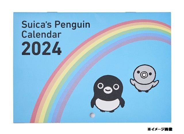 ◇Suicaのペンギン壁掛けカレンダー(2024): GENERAL STORE RAILYARD