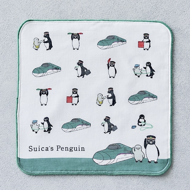 Suicaのペンギン】Suicaのペンギン ガーゼタオル はやぶさ