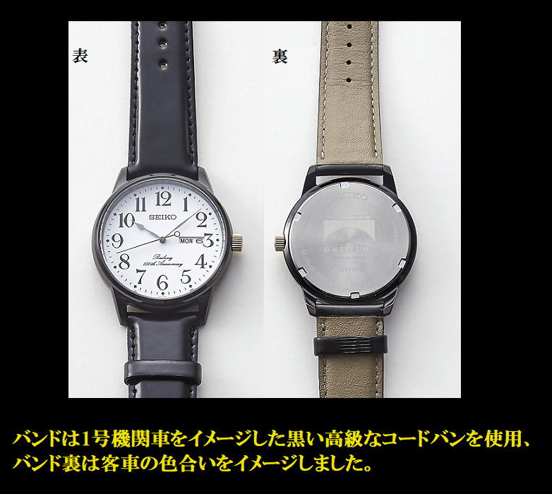 SEIKO × JR東日本 鉄道開業150周年 記念 コラボレーション腕時計 ...