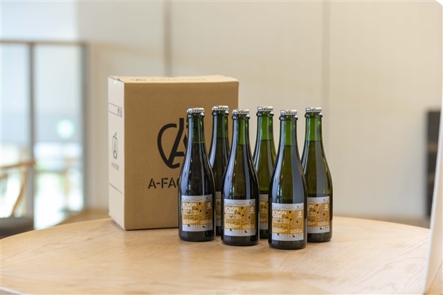 A-FACTORY AOMORI CIDRE ノンアルコール アップルソーダ375ml × 6本