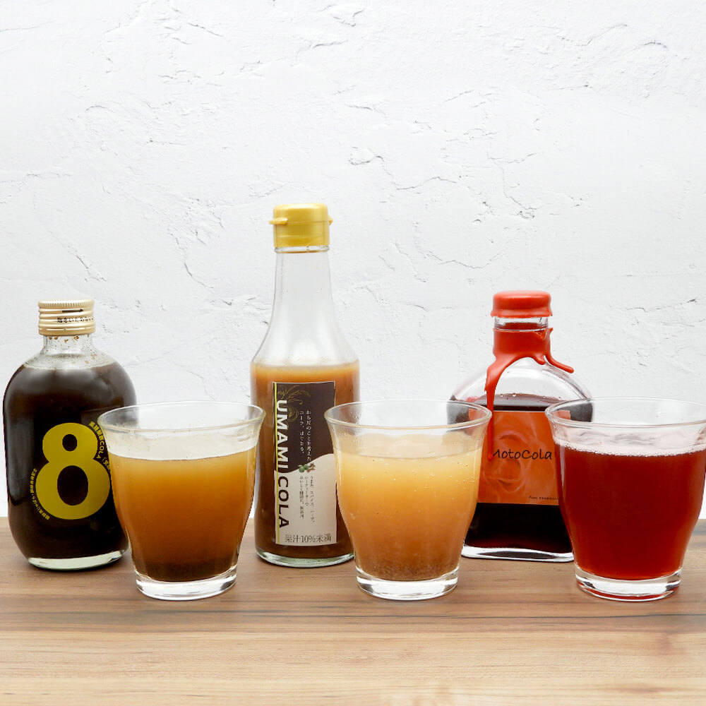 クラフトコーラ3種セット 8cco薬膳醗酵コーラ「覚醒」/UMAMI