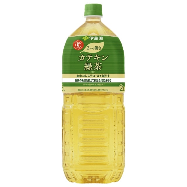 2000ml(2L)×12本]伊藤園 2つの働き カテキン緑茶 500 PET 特定保健用食品(トクホ 特保) 送料無料: SAVE  FUN（セイブファン）｜JRE MALL