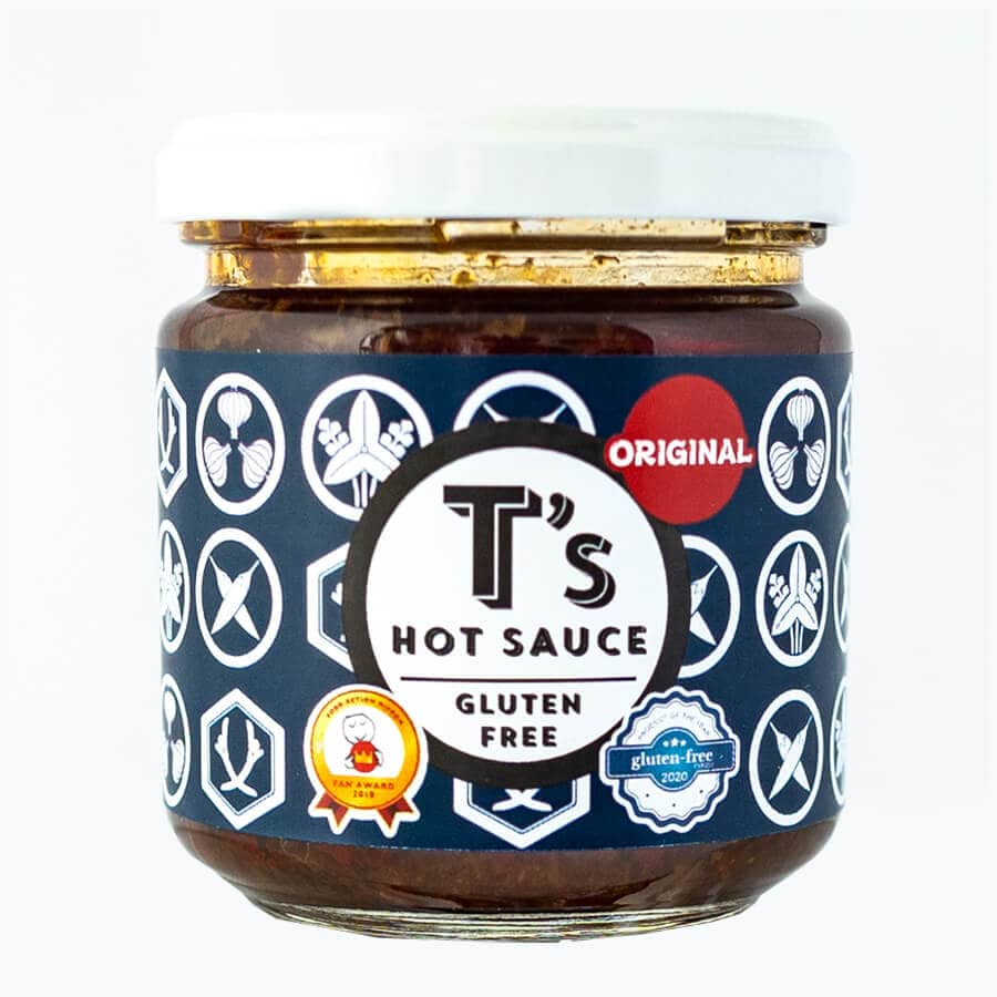 160g 5個 T S ホットソース オリジナル T S Hot Sauce Original グルテンフリー ヴィーガン 送料無料 一部地域を除く Save Fun セイブファン Jre Mall