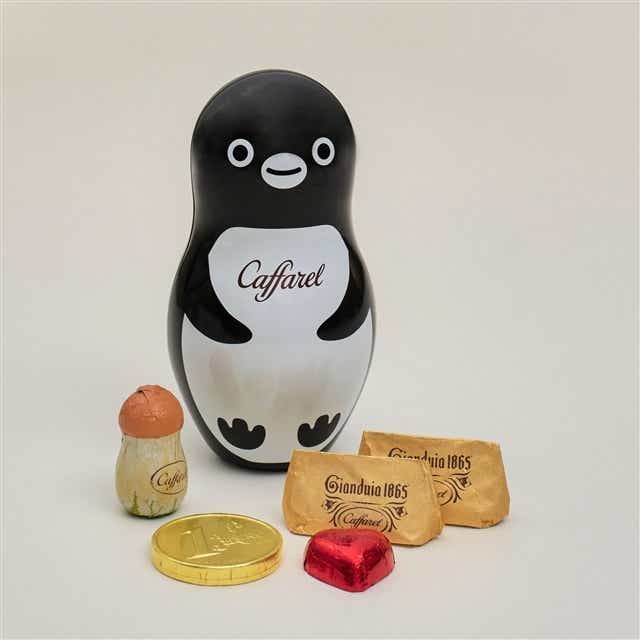 Suicaペンギン　ピッコロ缶　カファレル