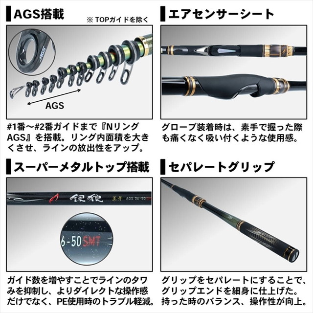 ﾀﾞｲﾜ 20 銀狼王牙 AGS 06-53・R: 釣具のキャスティング JRE MALL店