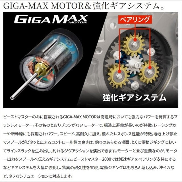 シマノ 電動リール ビーストマスター 2000: 釣具のキャスティング JRE