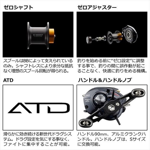 ダイワ スティーズA TW HLC 8.1R (右) 2021追加モデル: 釣具の