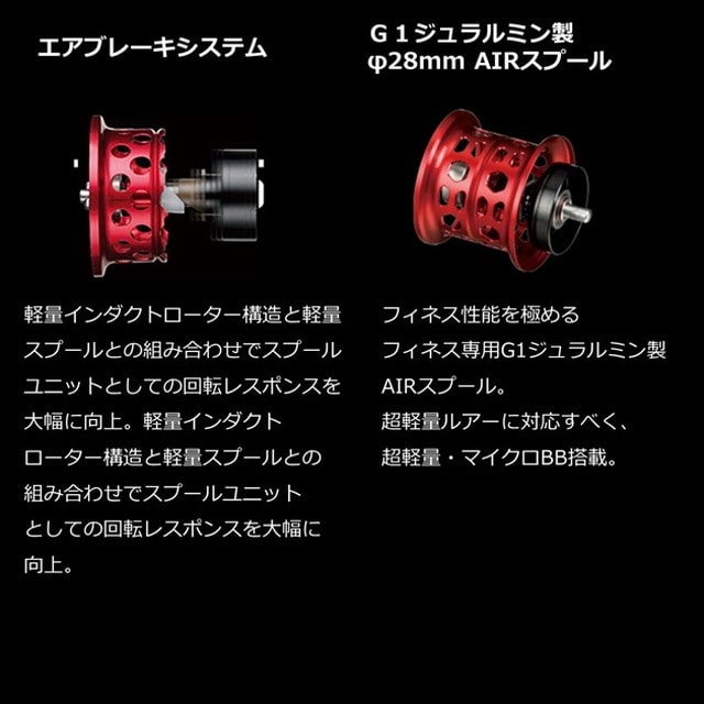 ダイワ アルファス AIR TW 7.1R (右) 2021追加モデル: 釣具の