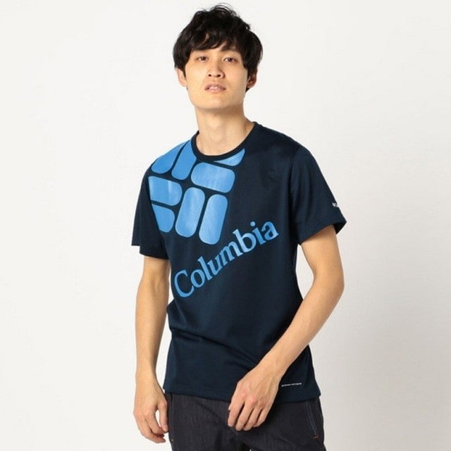 ｺﾛﾝﾋﾞｱ（Columbia) PM1878 20SS ﾛｸｻﾊｯﾁﾊﾟｰｸ ｼｮｰﾄｽﾘｰﾌﾞTｼｬﾂ Mｻｲｽﾞ 464