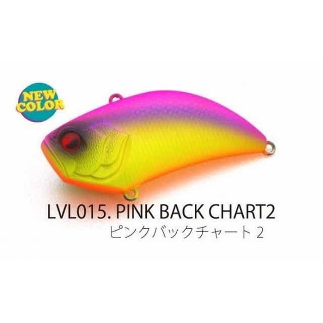 レイドジャパン レベルバイブビッグ ピンクバックチャート2: 釣具の