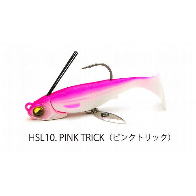 レイドジャパン ワーム ヘッドスイマーリベロ 14g 10.ピンクトリック