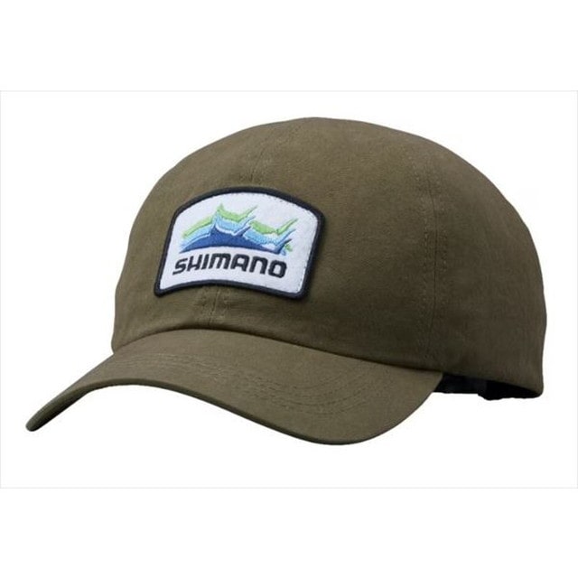 シマノ 帽子 CA-014W パッチキャップ カーキ S: 釣具のキャスティング ...