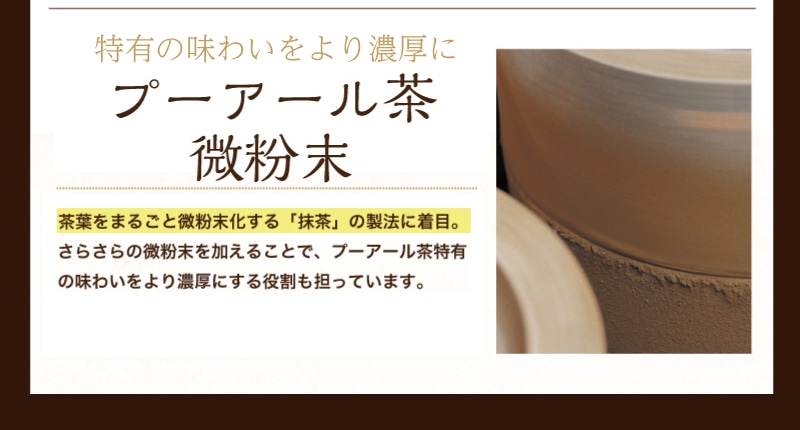 送料無料】濃功プーアール茶 ポット用 90個入 (濃い プーアル茶