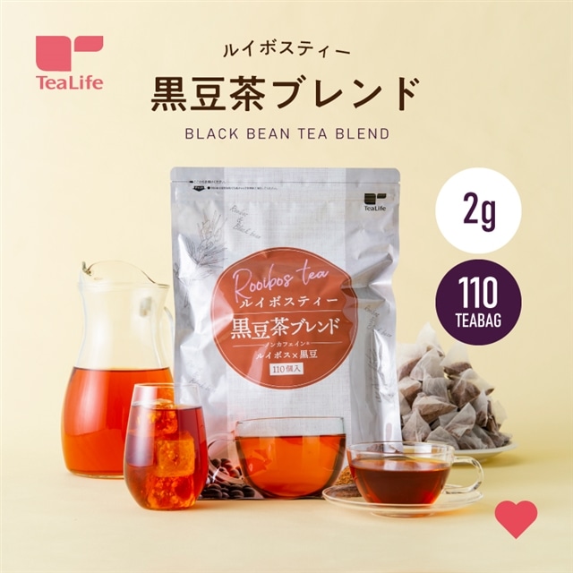 送料無料】 ルイボスティー 黒豆茶ブレンド 110包入: ティーライフshop｜JRE MALL