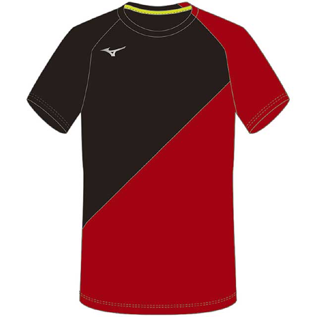 ミズノ Tシャツ 大人用 MIZUNO 32MA0120(M 62：チャイニーズレッド