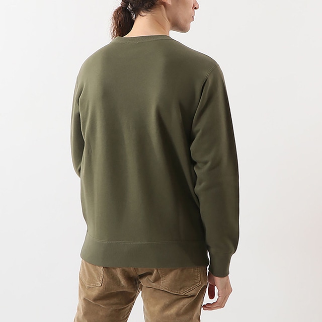 チャンピオン CREW NECK SWEATSHIRT クルーネック スウェットシャツ メンズ Champion C3-Q001(S  655：オリーブ): JR東日本スポーツ｜JRE MALL