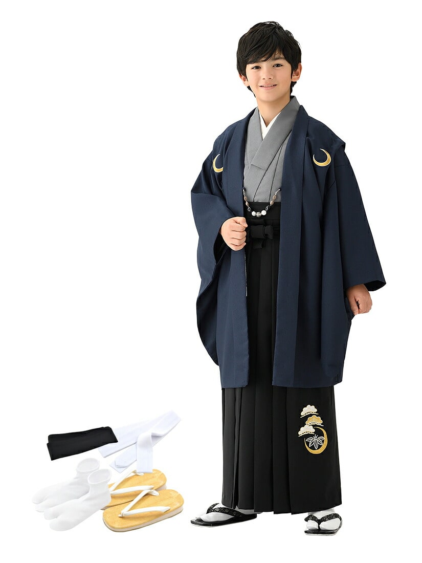 ポリエステルサイズ羽織裄卒業式 男子 袴 155～160cm