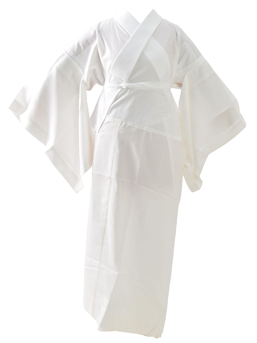 きらっく 長襦袢 日本製 衿秀 き楽っく 長襦袢 替え袖付Type S-L 白